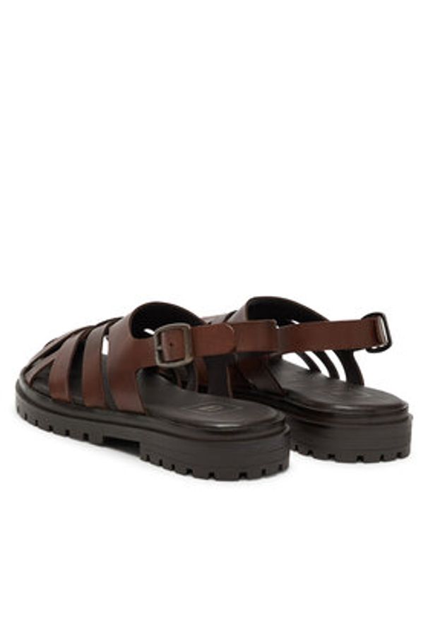 G-Star RAW - G-Star Raw Sandały WI34-23568-02 Brązowy. Kolor: brązowy. Materiał: skóra