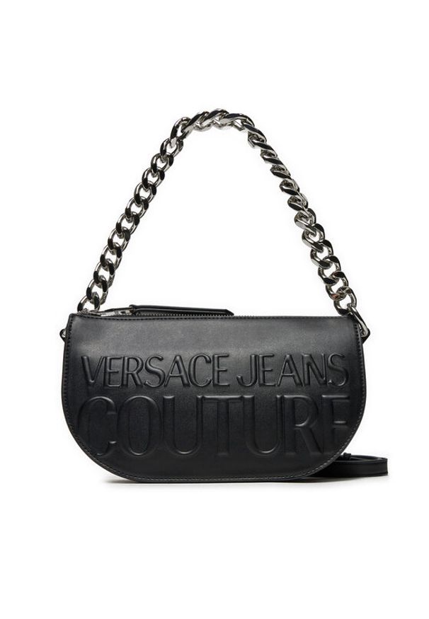Versace Jeans Couture Torebka 75VA4BN3 Czarny. Kolor: czarny. Materiał: skórzane