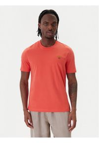 Aeronautica Militare T-Shirt 261TS1580UJ00372 Pomarańczowy Regular Fit. Kolor: pomarańczowy. Materiał: bawełna #1