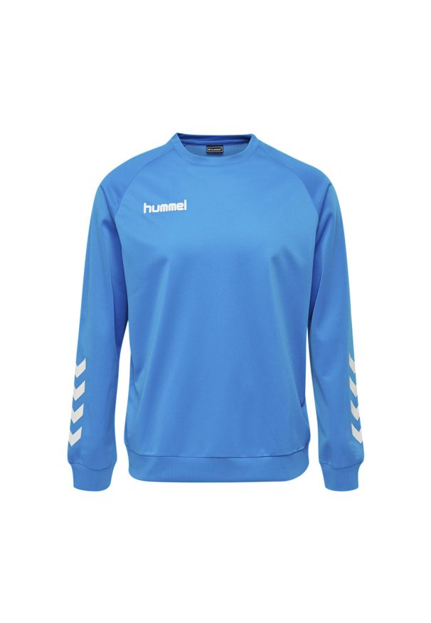 Bluza do piłki ręcznej dla dzieci Hummel Promo Kids Poly Sweatshirt. Kolor: niebieski. Sport: piłka ręczna