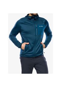 Vaude - Polar męski VAUDE Tekoa II. Kolor: zielony, niebieski, wielokolorowy. Materiał: polar. Sport: turystyka piesza