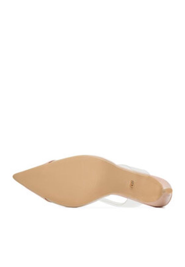 DeeZee Szpilki 2024-89 Beżowy. Kolor: beżowy. Materiał: skóra. Obcas: na szpilce