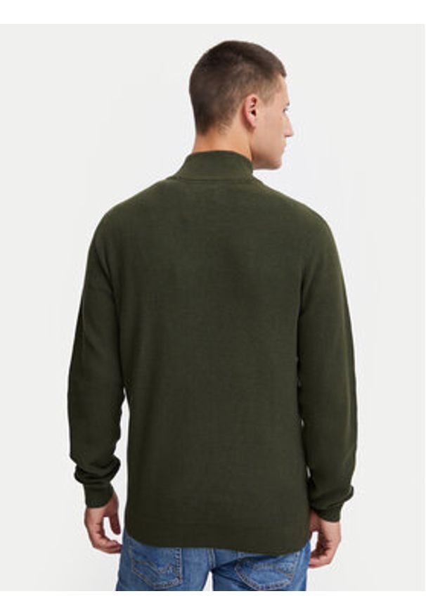 Blend Sweter 20716265 Zielony Regular Fit. Kolor: zielony. Materiał: bawełna