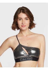 Calvin Klein Swimwear Góra od bikini KW0KW01944 Czarny. Kolor: czarny. Materiał: syntetyk #1