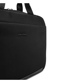 Gino Rossi - GINO ROSSI Torba na laptopa C-GIN-K-011-CCC-06 Czarny. Kolor: czarny. Materiał: materiał #6