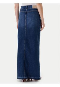 Guess Spódnica jeansowa W5YD63 D5QP3 Niebieski Regular Fit. Kolor: niebieski. Materiał: jeans, bawełna #3