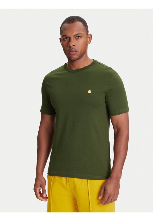 United Colors of Benetton - United Colors Of Benetton T-Shirt 3MI5J1AF7 Zielony Regular Fit. Kolor: zielony. Materiał: bawełna