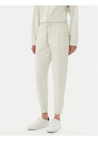 EA7 Emporio Armani Dres 7W000085 AF13135 U1112 Beżowy Regular Fit. Kolor: beżowy. Materiał: bawełna