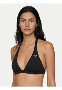 Roxy Góra od bikini Solid Essentials ERJX305689 Czarny. Kolor: czarny. Materiał: syntetyk #1