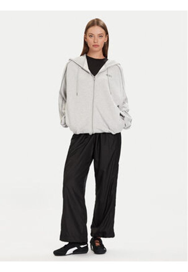 Puma Bluza PUMA X ROSÉ T7 633801 10 Szary Oversize. Kolor: szary. Materiał: bawełna