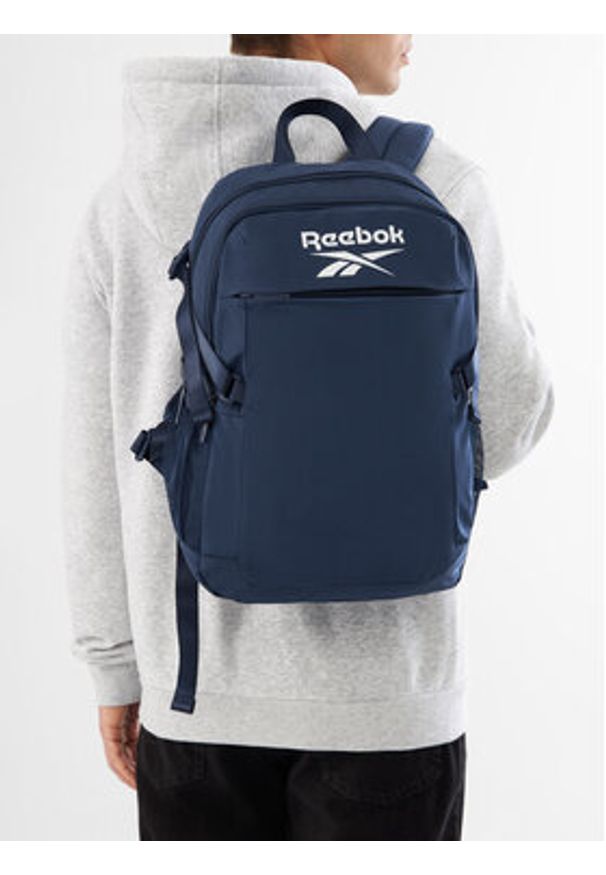 Reebok Plecak RBK-040-CCC-05 Granatowy. Kolor: niebieski. Materiał: materiał, poliester