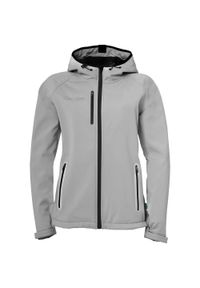 KEMPA - Damska kurtka softshellowa Kempa. Kolor: zielony, czarny, szary, wielokolorowy. Materiał: softshell. Sport: piłka ręczna