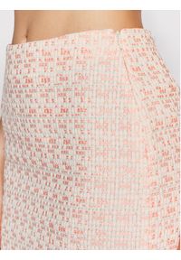 NA-KD Spódnica mini Tweed 1018-008589-0015-580 Różowy Regular Fit. Kolor: różowy. Materiał: syntetyk #5