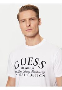 Guess T-Shirt M5RI43 K9RM1 Biały Regular Fit. Kolor: biały. Materiał: bawełna #5