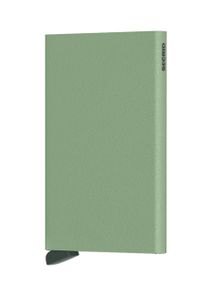 Secrid Portfel damski kolor zielony. Kolor: zielony. Materiał: materiał