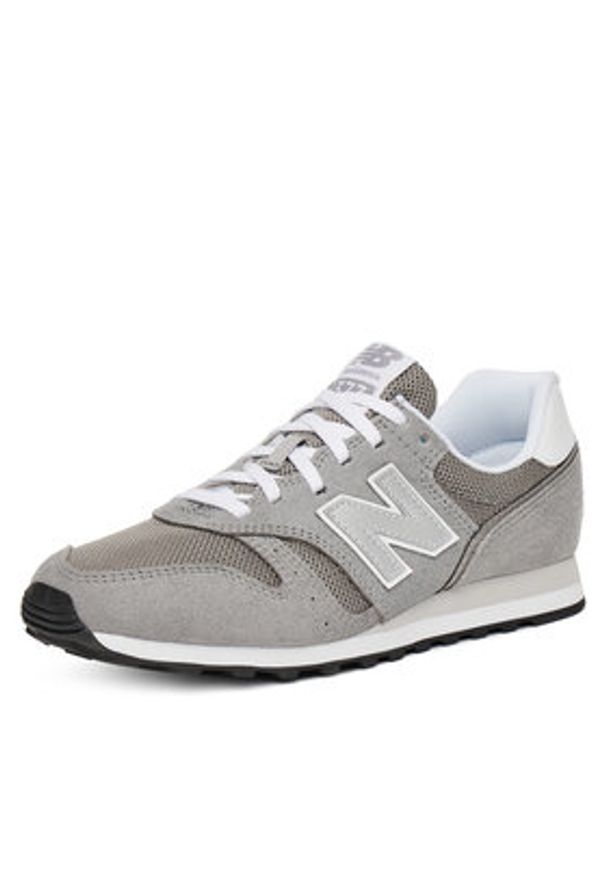 New Balance Sneakersy ML373KG2 Szary. Kolor: szary. Materiał: skóra, zamsz. Model: New Balance 373