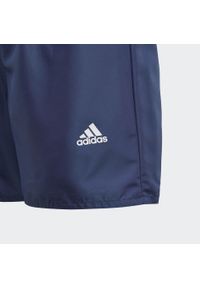 Adidas - Classic Badge of Sport Swim Shorts. Kolor: niebieski. Materiał: tkanina #2