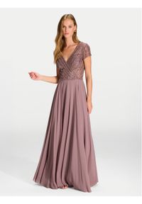 Hey Kyla Sukienka wieczorowa 5AJ002HK Różowy Regular Fit. Kolor: różowy. Materiał: syntetyk. Styl: wizytowy #1