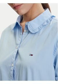 Tommy Jeans Sukienka codzienna DW0DW22995 Niebieski jasny Regular Fit. Okazja: na co dzień. Kolor: niebieski. Materiał: bawełna. Typ sukienki: proste. Styl: casual #3