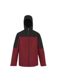 Regatta - Męska Wodoodporna Kurtka Ocieplana Thornridge. Kolor: czerwony, fioletowy, wielokolorowy. Sport: turystyka piesza #1