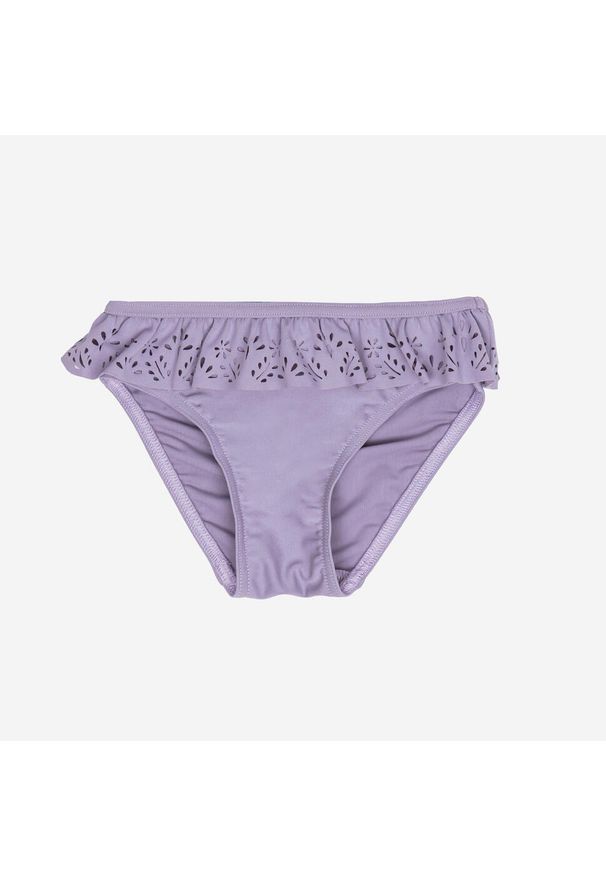 NABAIJI - Dół stroju kąpielowego dla malucha Nabaiji Mono. Kolor: fioletowy. Materiał: materiał, poliester, elastan