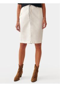 Tatuum Spódnica midi Hinoki 1 T2307.174 Biały Loose Fit. Kolor: biały. Materiał: bawełna #1