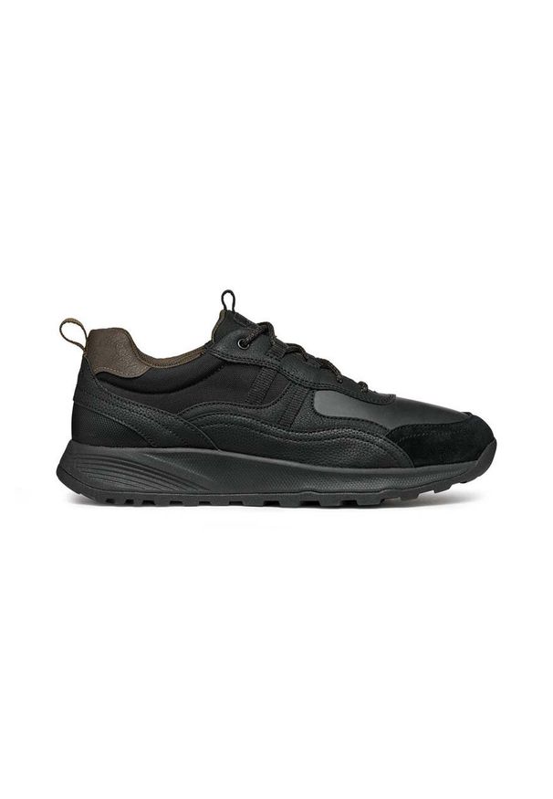 Geox sneakersy U TERRESTRE A kolor czarny U36EYA 0BU11 C9999. Nosek buta: okrągły. Zapięcie: sznurówki. Kolor: czarny. Materiał: guma