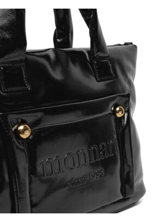 Monnari Torebka BAG5600 Czarny. Kolor: czarny. Materiał: skórzane