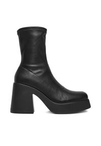 DeeZee Botki BZRB0325-4 Czarny. Kolor: czarny. Materiał: materiał, syntetyk #1