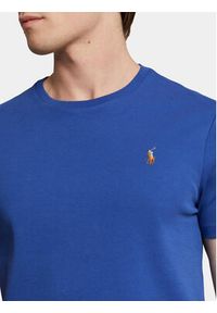 Polo Ralph Lauren T-Shirt 710740727077 Niebieski Slim Fit. Typ kołnierza: polo. Kolor: niebieski. Materiał: bawełna #3