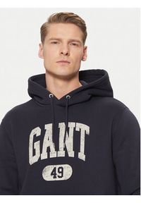 GANT - Gant Bluza 49 Arch Graphic 2044009 Granatowy Regular Fit. Kolor: niebieski. Materiał: bawełna