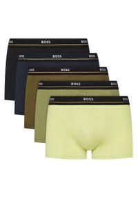 BOSS Komplet 5 par bokserek Essential 50531660 Kolorowy. Materiał: bawełna. Wzór: kolorowy
