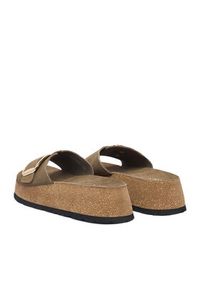 Lasocki Klapki CEO-W24Q19601-01 Khaki. Kolor: brązowy. Materiał: skóra, zamsz #6