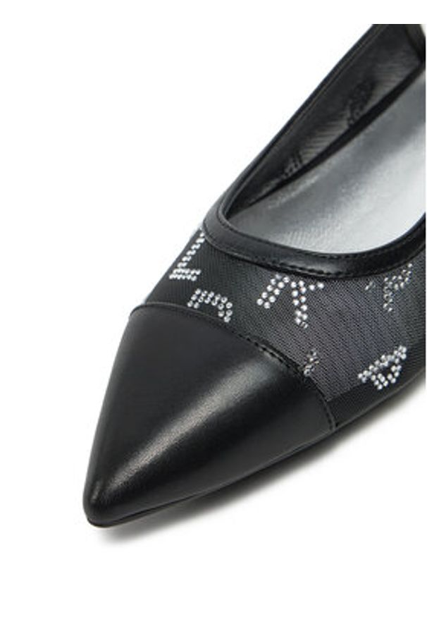 Karl Lagerfeld - KARL LAGERFELD Sandały Kerrie KL40153 Czarny. Kolor: czarny. Materiał: skóra