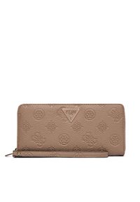 Guess Duży Portfel Damski Cresidia II Slg SWPD98 88146 Brązowy. Kolor: brązowy. Materiał: skóra