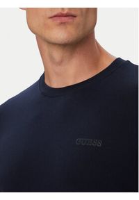 Guess T-Shirt Z6YI23 K5025 Granatowy Regular Fit. Kolor: niebieski. Materiał: bawełna #4