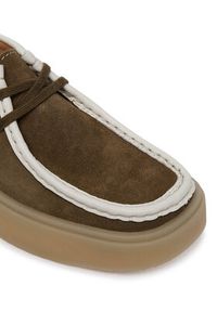 Clarks Półbuty Torview W 26186676 Zielony. Kolor: zielony. Materiał: skóra, zamsz #5