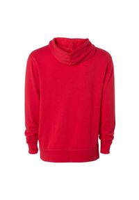 INDEPENDENT - Lekka Bluza Z Kapturem Dla Dorosłych Unisex. Typ kołnierza: kaptur. Kolor: czerwony