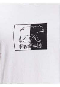Penfield T-Shirt PFD0333 Biały Regular Fit. Kolor: biały. Materiał: bawełna #3