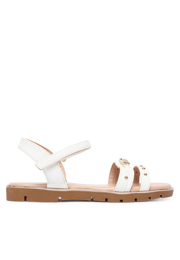 Sandały Patrizia Pepe. Kolor: kremowy