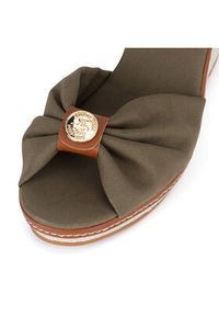 Beverly Hills Polo Club Sandały WYL3888-4 Khaki. Kolor: brązowy. Materiał: materiał #6