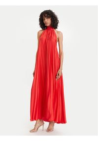 ACCESS FASHION Sukienka wieczorowa 63-3316-357 Czerwony Relaxed Fit. Kolor: czerwony. Materiał: syntetyk. Styl: wizytowy #1