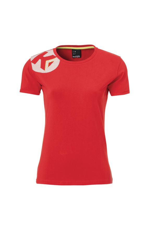 KEMPA - Koszulka damska Kempa Core 2.0. Kolor: szary, czerwony, wielokolorowy