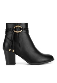 Clara Barson Botki CEO-WS6628-01 Czarny. Kolor: czarny. Materiał: syntetyk, materiał