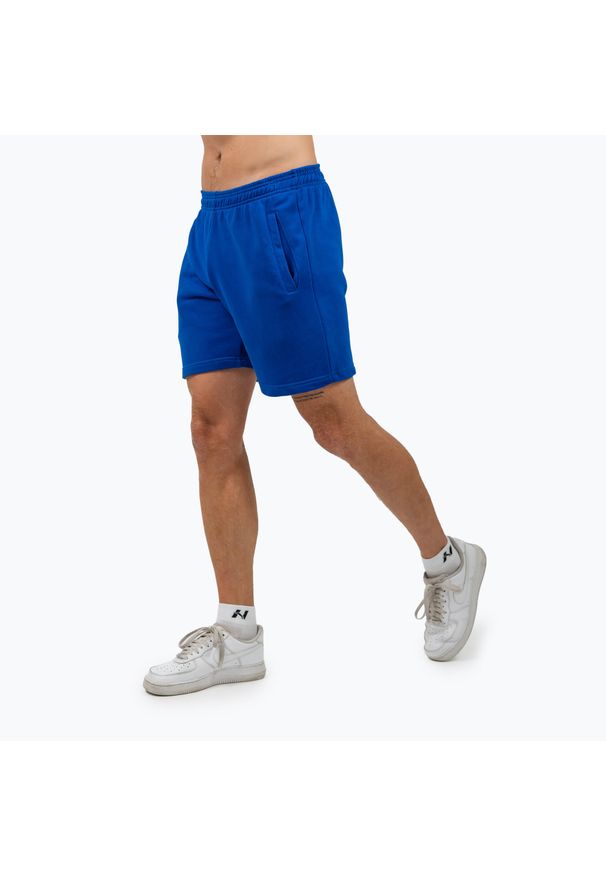 Spodenki NEBBIA Relaxed-Fit Maximum. Kolor: niebieski. Sport: fitness