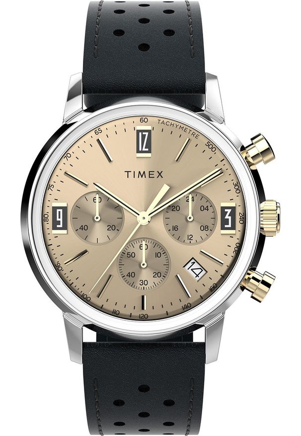 Zegarek Timex Zegarek męski Timex TW2W10000 czarny. Kolor: czarny
