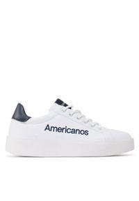 Sneakersy Americanos. Kolor: biały