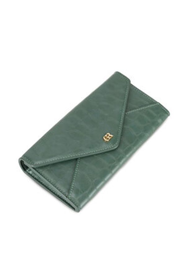 Gino Rossi Portfel 4W1-004-AW24 Zielony. Kolor: zielony
