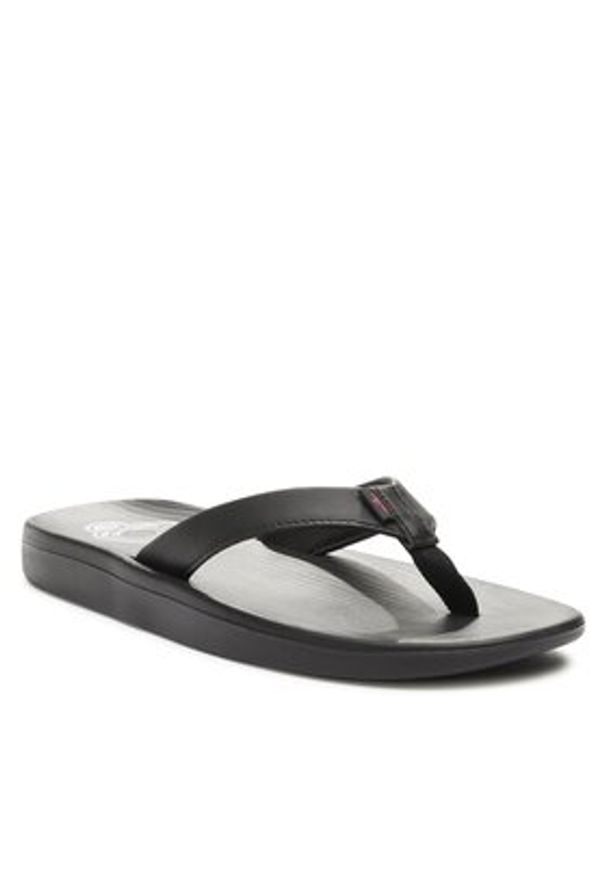 Nike Japonki Bella Kai Thong AO3622 001 Czarny. Kolor: czarny. Materiał: skóra