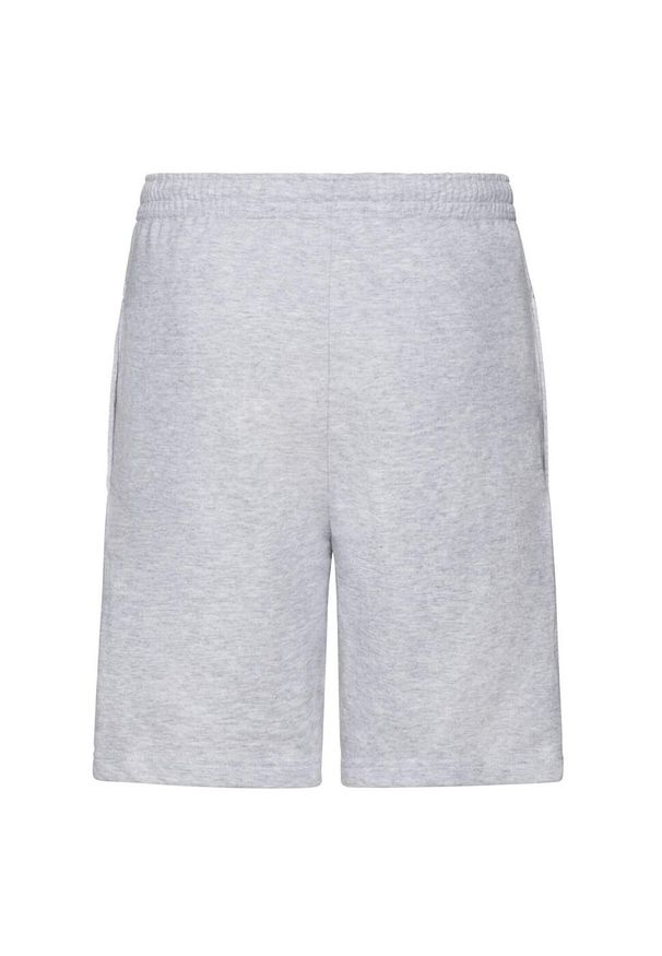 FRUIT OF THE LOOM - Lekkie Spodenki Męskie. Kolor: szary